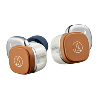 オーディオテクニカ ワイヤレスイヤホン ホワイトキャメル ATH-SQ1TW2NC WCM