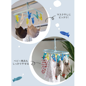シービージャパン お魚ピンチハンガー12ピンチ ｵｻｶﾅﾋﾟﾝﾁﾊﾝｶﾞ-12ﾋﾟﾝﾁ-イメージ5
