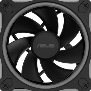 ASUS Prime MR120 ARGB Reverse Fan - Single Pack ブラック MR120REVERSEARGBFANBLACK-イメージ10