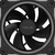 ASUS Prime MR120 ARGB Reverse Fan - Single Pack ブラック MR120REVERSEARGBFANBLACK-イメージ10