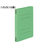 コクヨ フラットファイルV B6タテ とじ厚15mm 緑 10冊 1パック(10冊) F835391-ﾌ-V13G