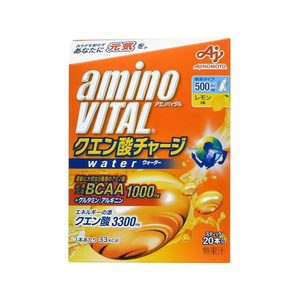 味の素 アミノバイタル クエン酸 チャージウォーター 20本入 箱 FC53683-イメージ1
