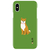 abbi FRIENDS iPhone XS Max用しばたさんケース グリーン ABF14593I65-イメージ1