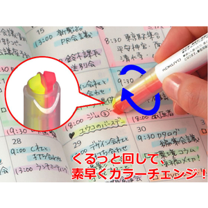 コクヨ ビートルティップ・デュアルカラー ソフトオレンジ F125935-PM-L313-3-イメージ4