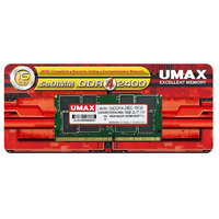 UMAX ノートパソコン用メモリー(16GB) SO-DIMM DDR4 2400 16GB JEDEC UMSODDR4S240016G