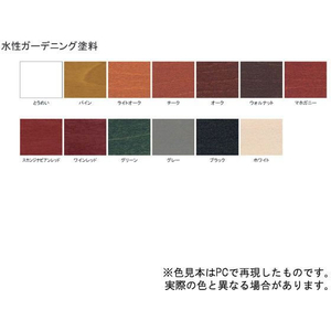 サンデーペイント 水性ガーデニングカラーステイン マホガニー 7 FCE477Z-#265534-イメージ2