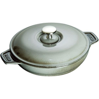 STAUB ストウブ ラウンドホットプレート 20cm グレー 40509-578 FC558LZ-8877730