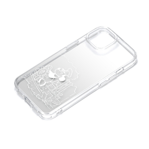 PGA iPhone 15用グラデーションハイブリッドケース ミッキーマウス PG-D23APT04MKY-イメージ1