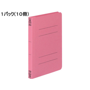 コクヨ フラットファイルV B6タテ とじ厚15mm ピンク 10冊 1パック(10冊) F835560-ﾌ-V13P-イメージ1