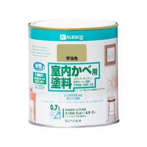 カンペハピオ 室内かべ用塗料 宇治色 0.7L FCB807M-イメージ1