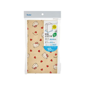 スケーター 紙製水切り袋 ハローキティ Redハート FC221PS-KPMB1-イメージ4