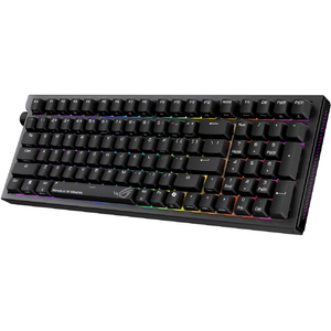ASUS ROG Strix Morph 96 Wireless Gaming Keyboard ゲーミングキーボード ブラック STRIXMORPH96WLSNOW2US-イメージ4