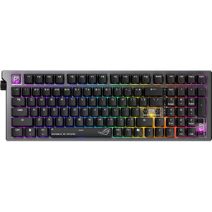 ASUS ROG Strix Morph 96 Wireless Gaming Keyboard ゲーミングキーボード ブラック STRIXMORPH96WLSNOW2US-イメージ9
