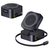 Baseus PicoGo 2-in-1 急速充電器 67W 巻き取り式USB-Cケーブル内蔵 Qi2対応 Cosmic Black P1027680012300-イメージ1