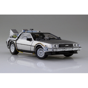 アオシマ 1/24 バック・トゥ・ザ・フューチャー Part? タイムマシン フィギュア付き Aﾑ-ﾋﾞ-ﾒｶBT05ﾀｲﾑﾏｼﾝPART1FT-イメージ1