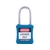 IFAM/ロックアウト用南京錠 スチール製シャックル 青 0 44740 FC293VC-3860959-イメージ1