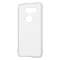 レイアウト isai V30+用ハイブリッドケース クリア RT-LV30PCC2/CM