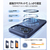 TORRAS iPhone17 Pro用複合素材PC+TPUケース TORRAS OSTAND PRO ミドナイトブルー X00FX2927-イメージ5