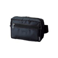 トラスコ中山 TRUSCO　コンパクトウエストポーチ　ブラック TC-CWP-BK