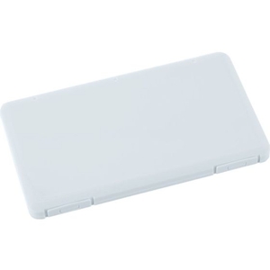 トラスコ中山 TRUSCO/携帯用樹脂製マスクケース 190X110X12mm ホワイト MSC-W FCA578K-2567080-イメージ1