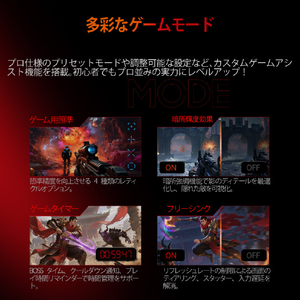 HKC 液晶ディスプレイ Gaming Monitor G24H3D-イメージ8