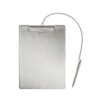 ナカキン ステンレス用箋バサミ ペン付き SC-A4E-P FC965LC-1251770