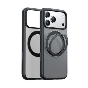 TORRAS iPhone17 Pro Max用 複合素材PC+TPUケース TORRAS OSTAND PRO ブラック X00FX2921-イメージ1