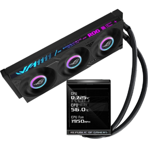 ASUS ROG STRIX LC IV 360 ARGB LCD ブラック ROGSTRIXLC4360ARGBLCD-イメージ2