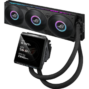ASUS ROG STRIX LC IV 360 ARGB LCD ブラック ROGSTRIXLC4360ARGBLCD-イメージ4