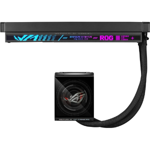 ASUS ROG STRIX LC IV 360 ARGB LCD ブラック ROGSTRIXLC4360ARGBLCD-イメージ6