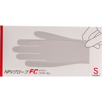 ファーストレイト NPVグローブ FC クリア Sサイズ 100枚 FC583PU-FR-6691