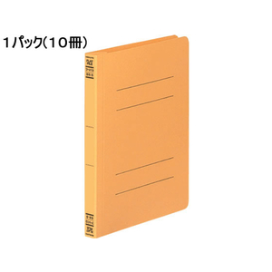 コクヨ フラットファイルV B6タテ とじ厚15mm 黄 10冊 1パック(10冊) F835581-ﾌ-V13Y-イメージ1