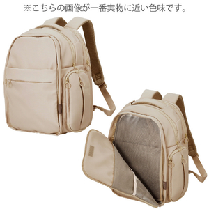 エレコム 推しごとバックパック Mサイズ グレージュ BM-OGBP02MGY-イメージ9