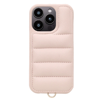 ユニケース iPhone 16 Pro用Puffy Case ピンク UNI-CSIP24MP-2PCPK