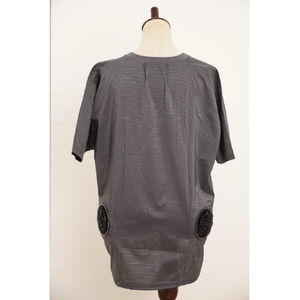 サンコー ファン付きTシャツ オリジナル チャコールグレー ODK-AIR1CGYM-イメージ2
