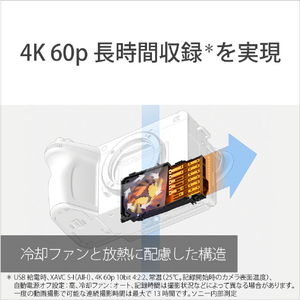 SONY デジタル一眼カメラ・ボディ Cinema Line ILME-FX2B-イメージ12