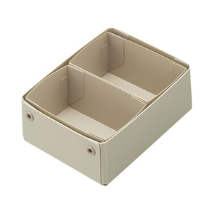 リヒトラブ Roomy 仕切りケース A6 1／2 ピンク FC381RW-A797-12-イメージ5