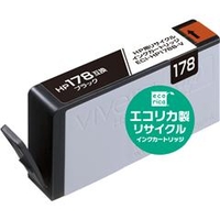 エコリカ リサイクルインクカートリッジ ブラック ECI-HP178B-V