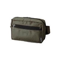 トラスコ中山 TRUSCO　コンパクトウエストポーチ　グリーン TC-CWP-GN