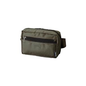 トラスコ中山 TRUSCO　コンパクトウエストポーチ　グリーン TC-CWP-GN-イメージ1