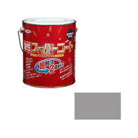 アサヒペン 油性スーパーコート 1.6L ライトグレー FC373NV