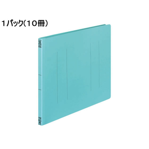 コクヨ フラットファイルV B4ヨコ とじ厚15mm 青 10冊 1パック(10冊) F835832-ﾌ-V19B-イメージ1