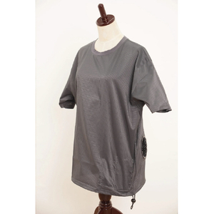 サンコー ファン付きTシャツ オリジナル チャコールグレー ODK-AIR1CGYL-イメージ1