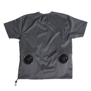 サンコー ファン付きTシャツ オリジナル チャコールグレー ODK-AIR1CGYL-イメージ4