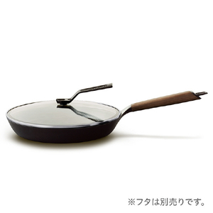 バーミキュラ フライパン 28cm(ハンドル:ウォールナット材) FP28-WN-イメージ3