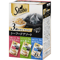 マースジャパンリミテッド シーバ リッチ シーフードアソート(35g 6袋パック) SRMｼ-ﾌ-ﾄﾞｱｿ-ﾄ6P
