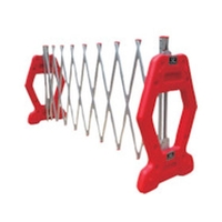 安全興業/現場用簡易アルミゲート AZゲート赤 反射なし FC304XB-4367176