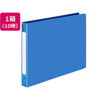 コクヨ リングファイル A4ヨコ 背幅30mm 青 10冊 1箱(10冊) F833753-ﾌ-425B