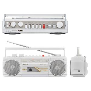 オリオン Bluetooth機能搭載ステレオラジオカセット ホワイト SCRB3WH-イメージ12