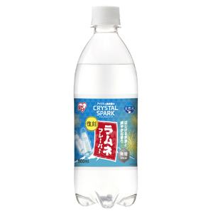 アイリスフーズ CRYSTAL SPARK  ラムネフレーバー500m×24本 ｸﾘｽﾀﾙｽﾊﾟ-ｸﾗﾑﾈ335133･24ﾎﾝ-イメージ2